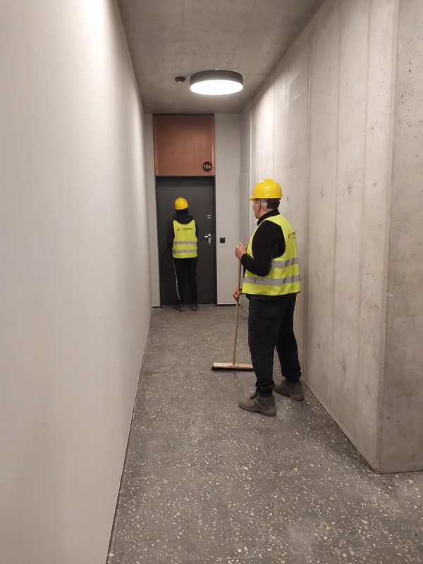 czyszczenie po budowie Warszawa