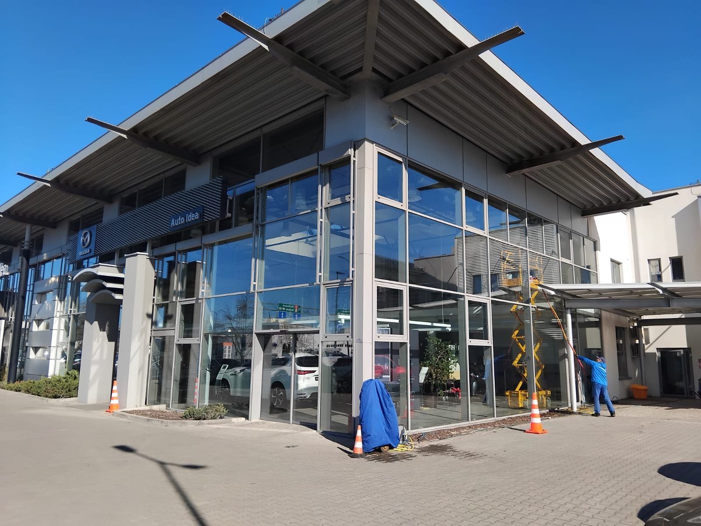 Salon Auto Idea Mercedes w Olsztynie - utrzymanie czystości